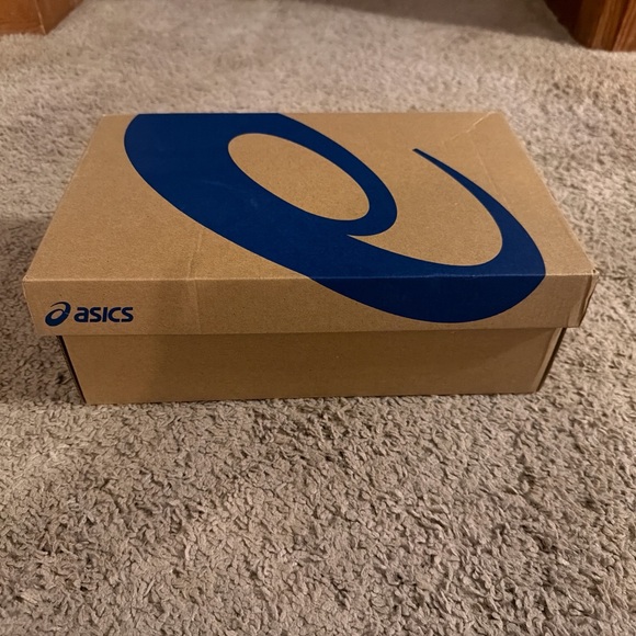 ASICS Women's Athletic Shoes - Cream and Purple - Picture 6 of 7